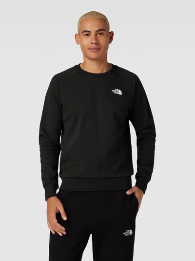 The North Face Sweatshirt mit Label-Print Modell 'RAGLAN' Black 4