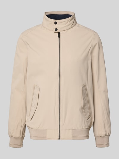 Tom Tailor Regular Fit Blouson mit Stehkragen Sand 2