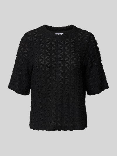 Jake*s Collection T-Shirt mit Rundhalsausschnitt Black 2