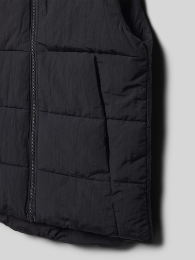 Only & Sons Regular Fit Steppweste mit Stehkragen Modell 'GLOBAL' Black 2