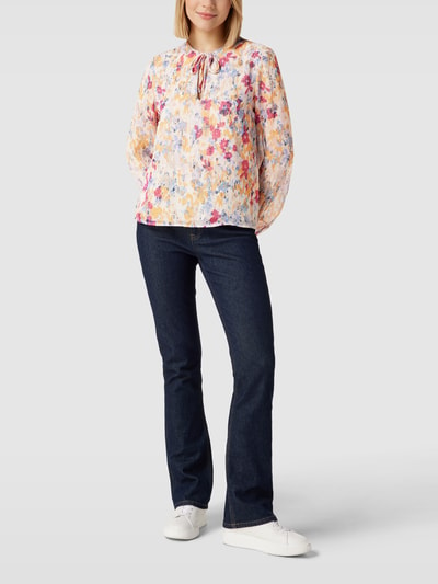 Christian Berg Woman Selection Blouse met all-over motief Lila - 1