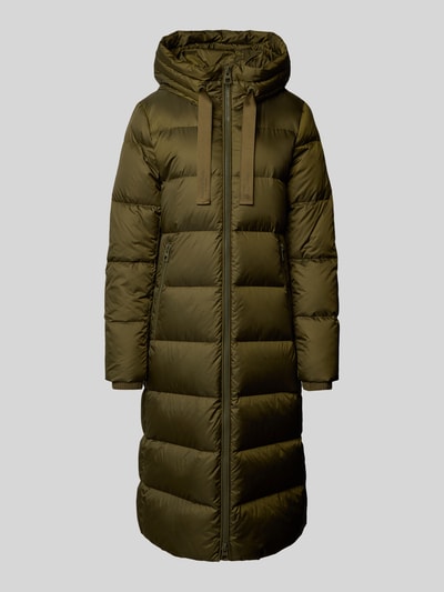 Marc O'Polo Regular Fit Daunenmantel mit Kapuze Oliv 2