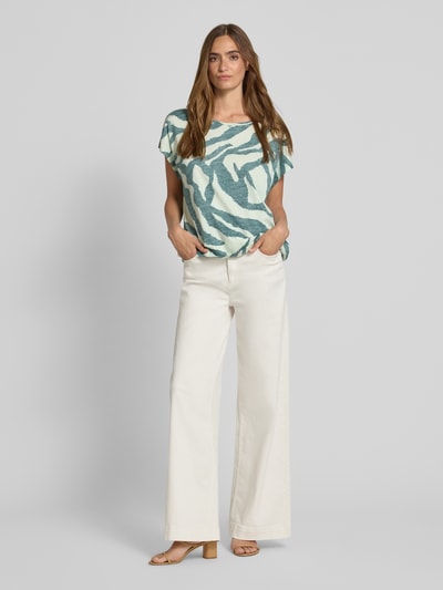 Tom Tailor Loose Fit T-Shirt aus reiner Baumwolle Mint 1