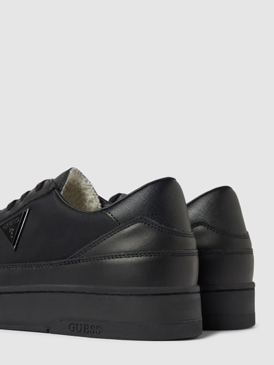 Guess Sneakersy z detalem z logo model ‘SILEA’ Czarny 2