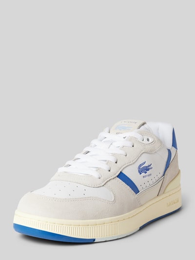 Lacoste Sneakersy z nadrukiem z logo Biały 1