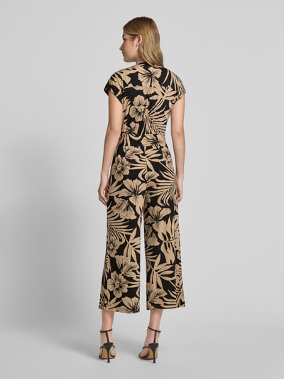 Betty Barclay Jumpsuit mit V-Ausschnitt und Bindegürtel Sand 5