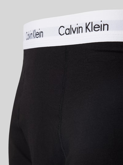 Calvin Klein Underwear Trunks mit Label-Bund im 3er-Pack Black 2