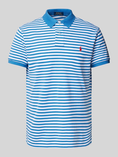 Polo Ralph Lauren Poloshirt mit Label-Stitching Royal 2