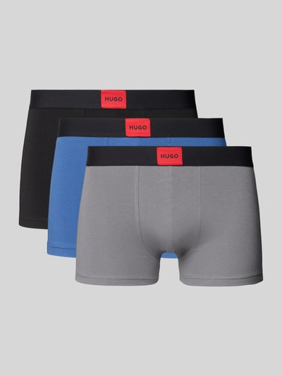 HUGO Trunks mit elastischem Bund im 3er-Pack Khaki 1