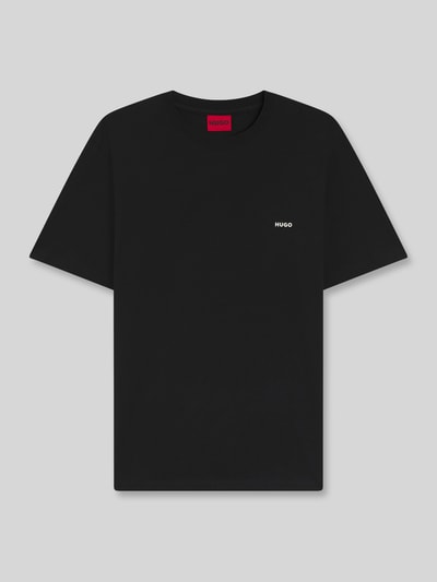 HUGO Relaxed Fit T-Shirt mit Rückenprint Black 2
