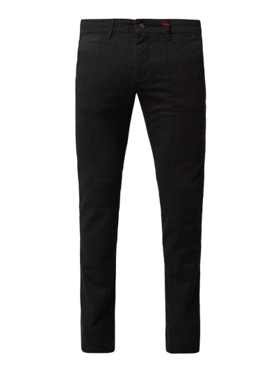 MAC Modern Fit Chino mit Stretch-Anteil  Anthrazit Melange 2