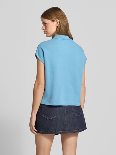 Marc O'Polo DENIM Koszulka polo o kroju regular fit z czystej bawełny Szaroniebieski 5