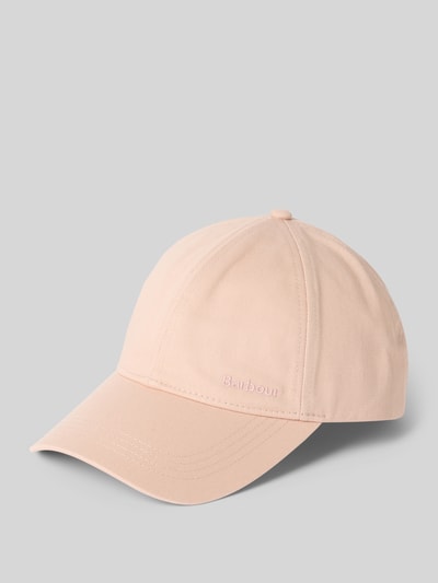 Barbour Basecap aus reiner Baumwolle Rosa 1