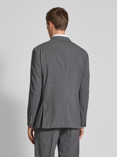 Strellson Slim fit colbert met klepzakken, model 'Ashton' Middengrijs - 5
