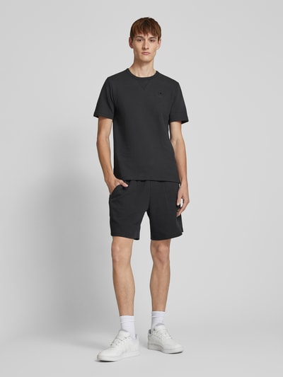 adidas Originals T-shirt met labelstitching Zwart - 1