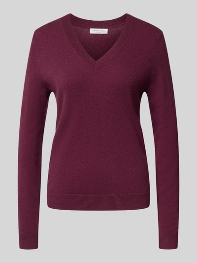 Christian Berg Woman Gebreide pullover met V-hals Bordeaux - 2
