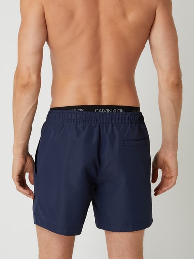 Calvin Klein Underwear Spodenki kąpielowe z logo Ciemnoniebieski 4