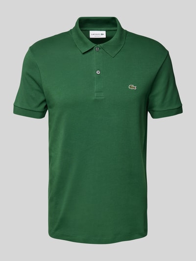 Lacoste Regular fit poloshirt met labeldetail Groen - 2