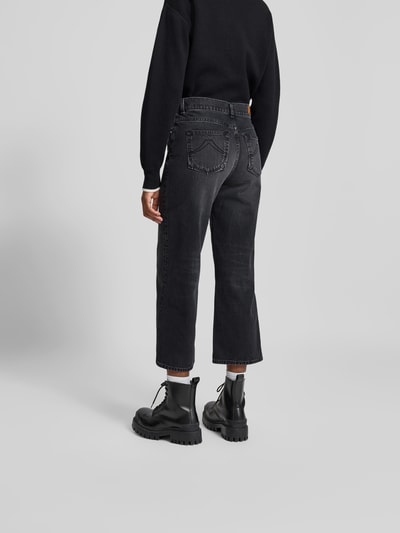Kenzo Wide Fit Jeans in 7/8-Länge Dunkelgrau 5