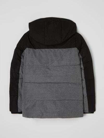 Jack & Jones Steppjacke in Two-Tone-Machart Schwarz 4