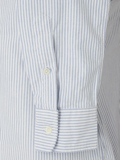 Polo Ralph Lauren Hemdbluse aus Oxford Modell 'Kendel' Hellblau meliert 4