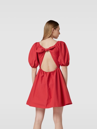 RED Valentino Minikleid mit Puffärmeln Rot 5