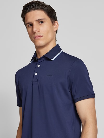 Polo Ralph Lauren Slim fit poloshirt met labelpatch Marineblauw - 3