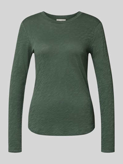 Marc O'Polo Langarmshirt mit abgerundetem Saum Bottle 1
