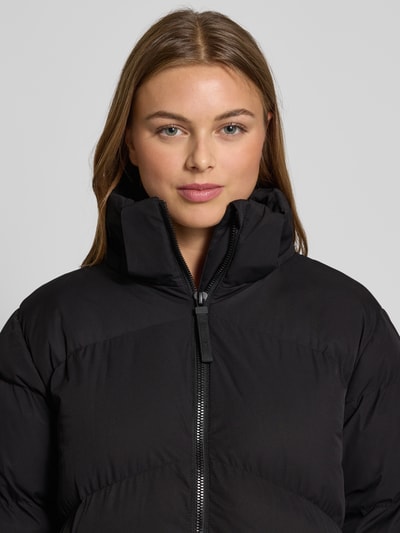 CARS JEANS Płaszcz pikowany z kapturem model ‘HESSYA’ Czarny 3