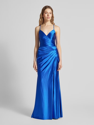 Luxuar Abendkleid mit Raffungen Royal 4