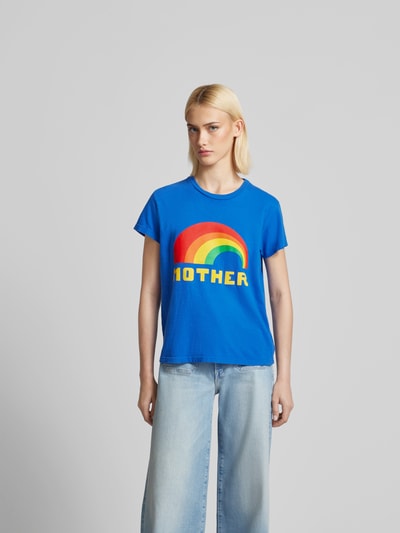 Mother T-Shirt mit Motiv-Print Blau 4