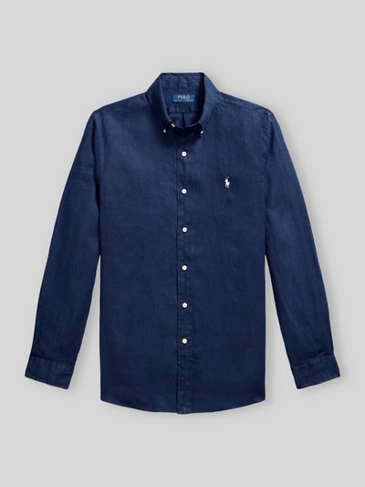 Polo Ralph Lauren Relaxed Fit Freizeithemd aus reinem Leinen Marine 2
