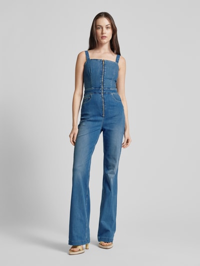 Guess Jumpsuit in denimlook, model 'MARIPOSA' Jeansblauw - 4