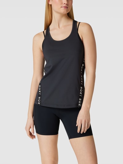 Roxy Tanktop met boothals, model 'BOLD MOVES TANK' Zwart - 4