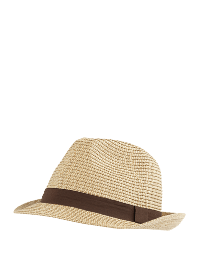 Müller Headwear Trilby aus Papierstroh Beige 1