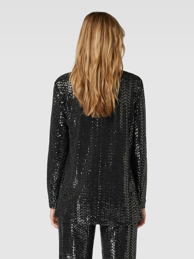 PIECES Blazer met pailletten, model 'SIDDY' Zwart - 5