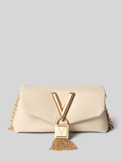 VALENTINO BAGS Shoulder Bag aus Leder-Mix Modell 'Stella' Ecru 2
