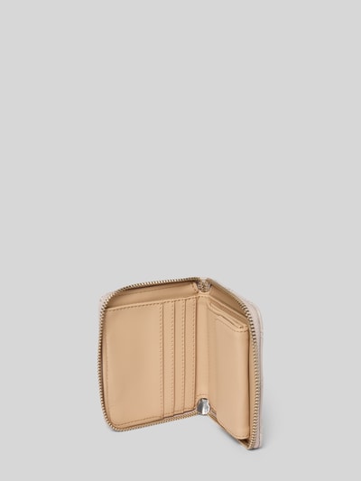 Guess Portemonnee met labeldetail, model 'GIULLY' Steengrijs - 3