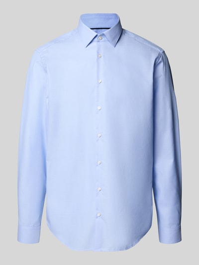 Jake*s Regular Fit Business-Hemd mit Kentkragen Bleu 2