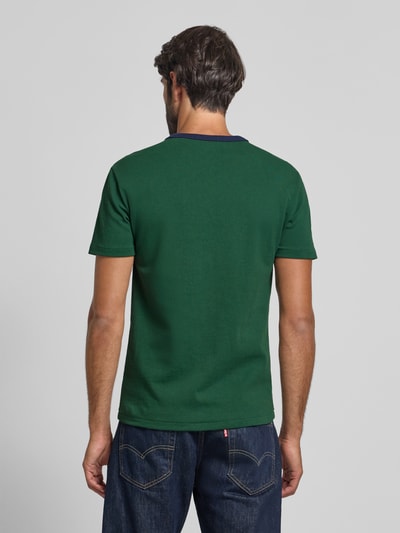 Polo Ralph Lauren T-Shirt mit Label-Stitching Dunkelgruen 5