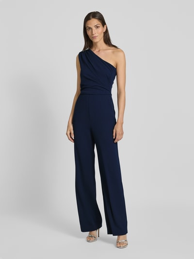 Swing Jumpsuit mit One-Shoulder-Träger Marine 1