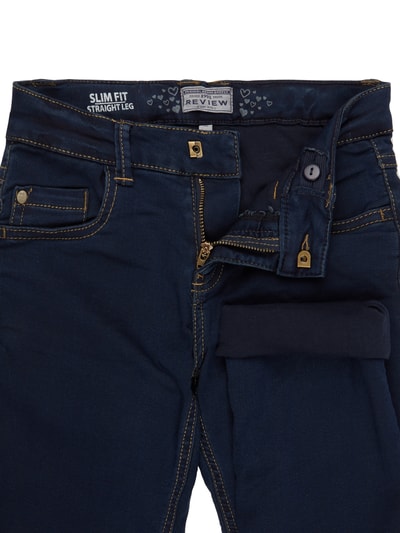 Review for Kids Slim Fit Jeans mit leichtem Futter Jeansblau 4