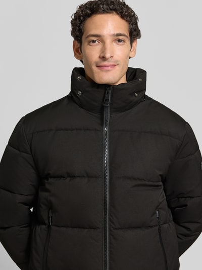 Strellson Regular Fit Steppjacke mit Reißverschlusstaschen Modell 'ARCOLA' Black 3