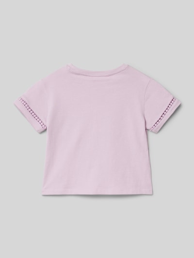 Mango T-Shirt mit Rundhalsausschnitt Modell 'mina' Rosa 3