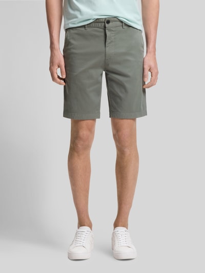 BOSS Orange Slim Fit Chinoshorts aus Baumwoll-mix Schilf 4