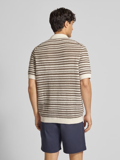 MCNEAL Gebreid overhemd met knoopsluiting Ecru - 5