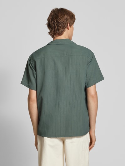 Jack & Jones Freizeithemd mit Knopfleiste Modell 'MASSIMO' Dunkelgruen 5