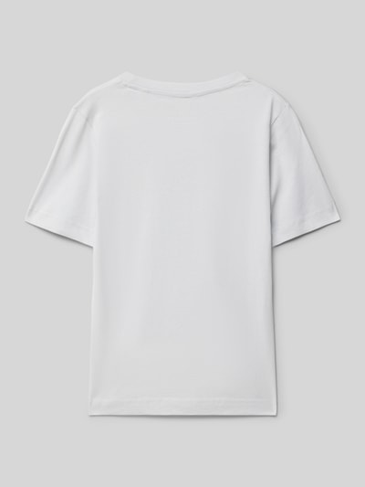 Jack & Jones T-Shirt mit Label-Print Modell 'CALMA' Hellgrau 3