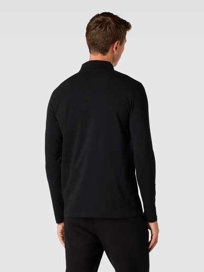 Karl Lagerfeld Longsleeve mit Polokragen Black 5