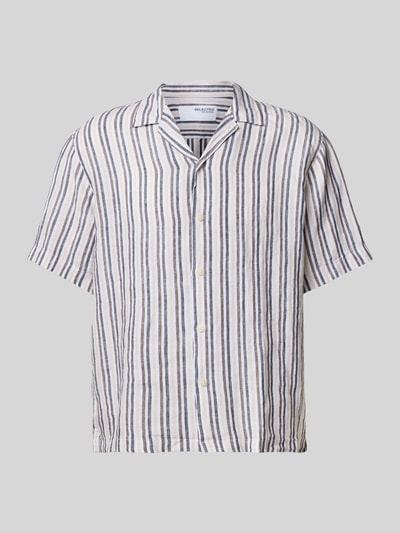 SELECTED HOMME Regular Fit Freizeithemd aus reinem Leinen Modell 'KYLIAN' Offwhite 2